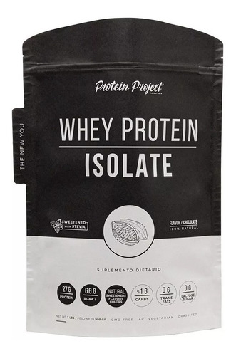 Whey Protein Isolate 2 Lb Protein Project 100% Pura