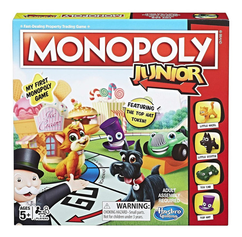 Monopoly Junior - Juego De Mesa, Exclusivo., N/a Mpy