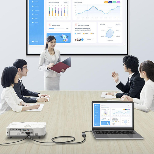 Imagen 4 de 8 de Hdmi Usb C Cable Hdmi A Thunderbolt C-ethernet 4 En 1
