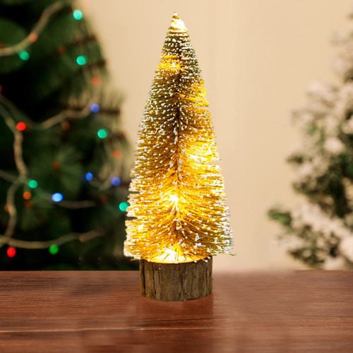 Mini Árbol De Navidad Con Iluminación Led, Árbol De Navidad