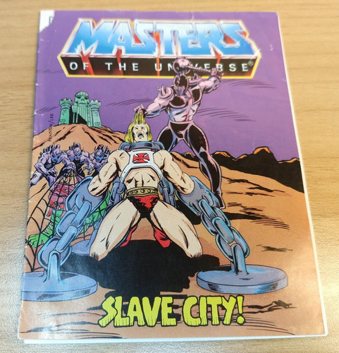 Slave City! 1984 Motu He-man Comic