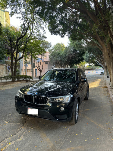 Bmw X3 2015 Sdrive Negra Con Interior Negro