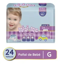 Comprar Minime Pañales De Bebe Talla G Bulto De 10 Paquetes X 24und