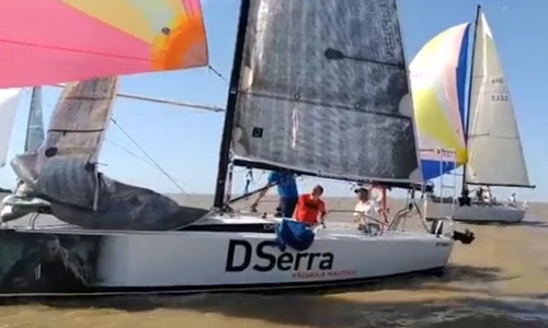Imagen 3 de 15 de Velero Ds24 El Ragnar Como Nuevo!