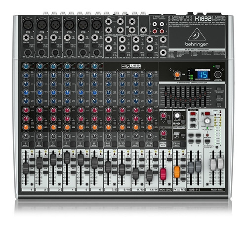 Consola Behringer X1832usb Xenyx De Mezcla 100v/240v