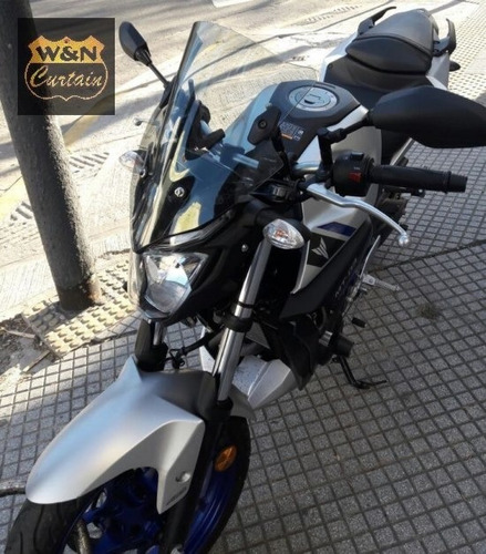 Parabrisas Moto Yamaha Mt03 V2 Evo Curtain Avant Motos