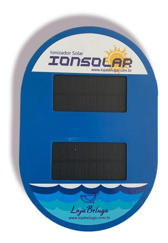 Ionizador Solar Duplo - De Piscinas Até 130.000l