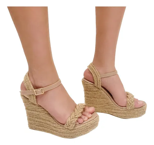 Comprar sandalias anabela sales