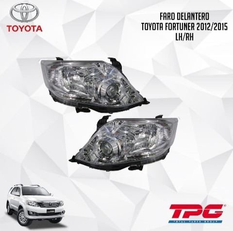 Faro De Toyota Fortuner 2012/2015