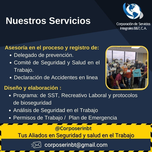 Imagen 2 de 5 de Consultoria En Seguridad Y Salud Laboral Lopcymat Inpsasel