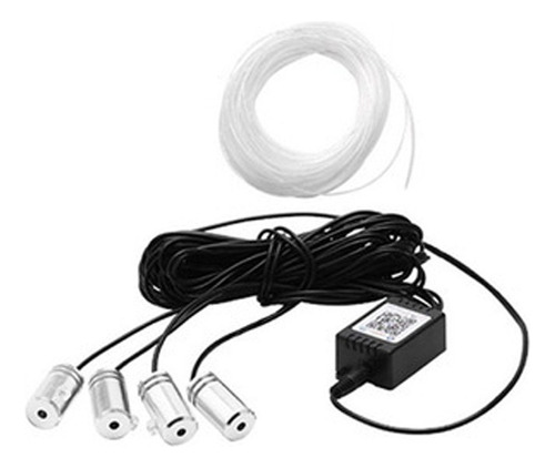 Cable Hilo 6m Luminoso Luz Neon Control La App Bluetooth 1-4
