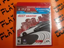 Comprar Need For Speed: Most Wanted Ps3 Sellado Nuevo Físico Envíos