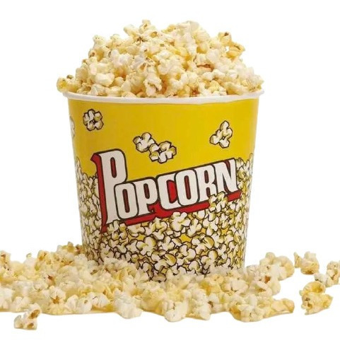 Cubeta Para Palomitas Popcorn Pack 4 Piezas P/ Cine En Casa