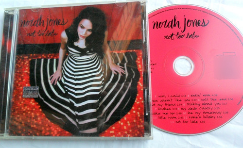 Norah Jones - Not Too Late / Blue Note 2006 Cd Impecable 