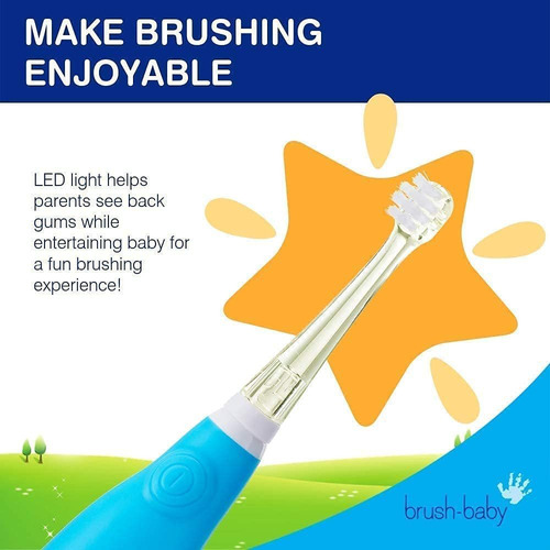 Brush Baby Babysonic Infant And Toddler Electric Toothbrush