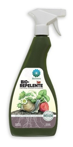 Bio Repelente Organico Bioterra 100% Natural 600ml