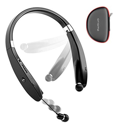 Amorno Auriculares Bluetooth Plegables Auriculares Inalámbri Color negro