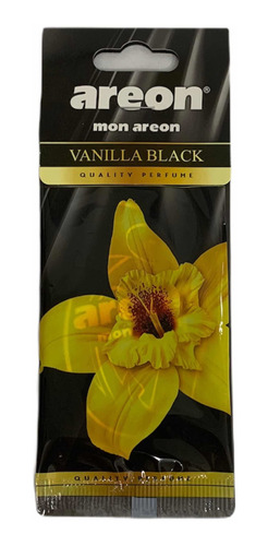 Ambientador Aromatizante Areon Vainilla Black Pinito