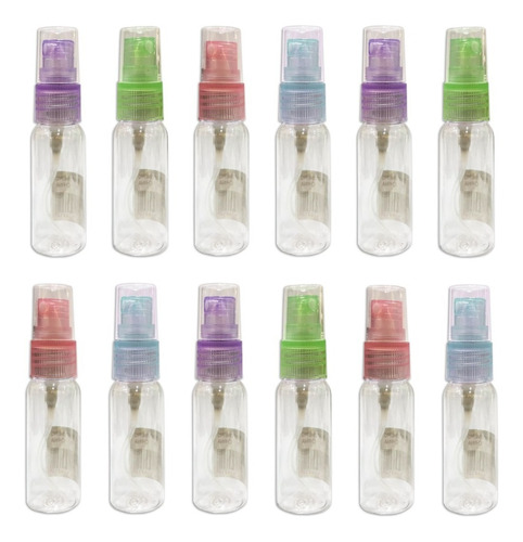 Pack X12 Perfumero Vaporizador De Plástico X 20cc P1445