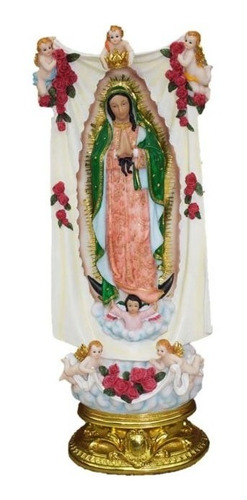 Virgen De Guadalupe Rosas 81 Cm  529-33332 Religiozzi