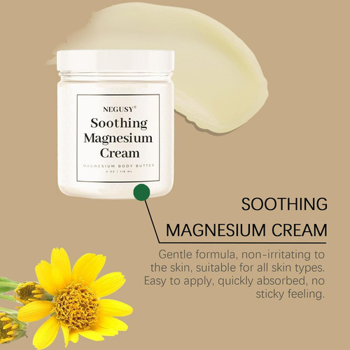 - Crema Calmante Con Magnesio Negusy