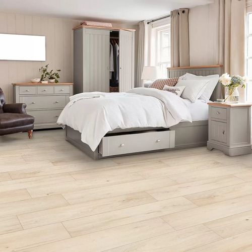 Piso Laminado, Roble Champán De Golden Select 1.52 M2 Marrón Claro