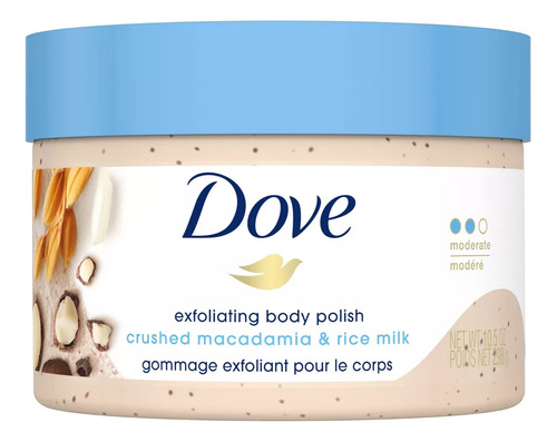 Crema Dove Exfoliante Shea Butter 298ml Americana