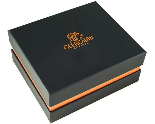 Glencairn Crystal Oficial Vasos De Whisky En Caja Set De 2
