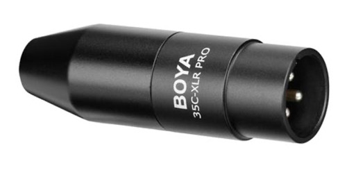 Adaptador Boya 35c-xlr Pro Minijack 3.5mm Xlr Conversor