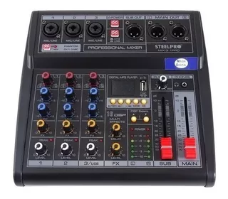 Consola Steelpro Technologies MIX-3.1PRO de mezcla