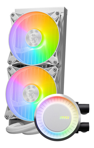 Enfriamiento Liquido Msi Mag Coreliquid E240 White Argb Argb