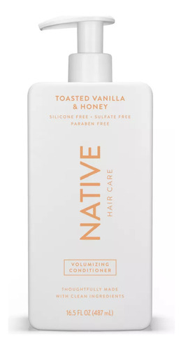 Acondicionador Vegano Native, Toasted Vanilla & Honey