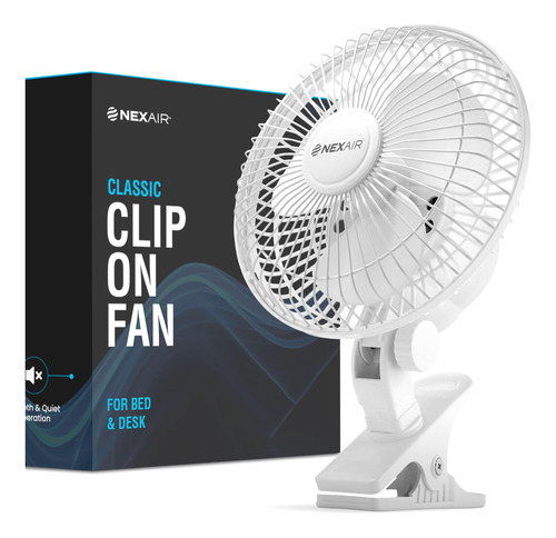 Nexair Ventilador Con Clip De 6 Pulgadas,rotación De 360 ??g