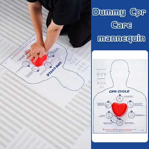 Kit De Entrenamiento Rcp Solo Manos Para Instructores Y Estu