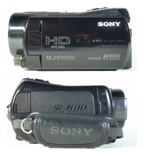 Filmadora Sony Hdr-sr11 Entrada Microfone Nightshot