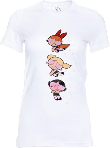 Playera Infantil. Chicas Superpoderosas. Mood Lindo