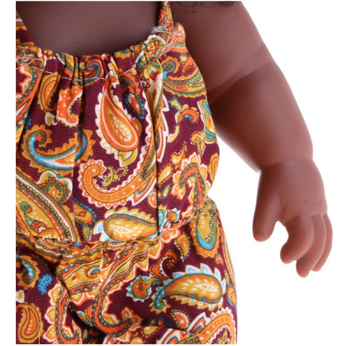 Real 12 Baby Girl Schwarze Haut, Schwarzes Lockiges