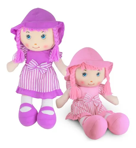 MUÑECAS TRAPO JUGUETES NIÑAS PELUCHE INFANTIL JUGUETERIA