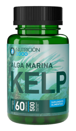 Kelp Algas Marina 60 Cápsulas 1 Pieza