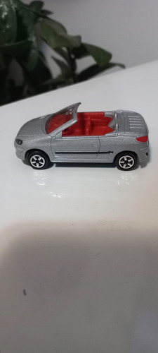 Peugeot 206 Conversível Majorete Miniatura Prateado (Usado)