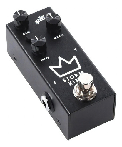 Pedal Aguilar Storm King - Distortion/Fuzz para bajo color negro