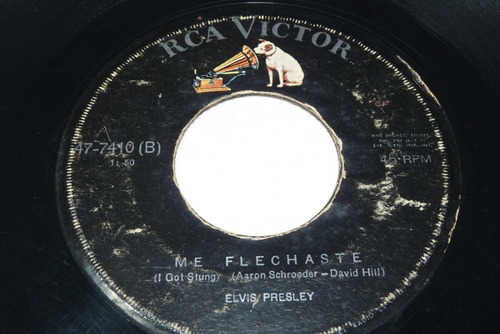 Jch- Elvis Presley Me Flechaste Una Noche Rock 45 Rpm