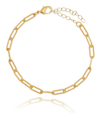 Pulseira Semi Joia Cartie Folheada A Ouro 18k