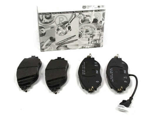 Pastilhas Freio Dianteiro C/ Sensor Original Vw 5q0698151af