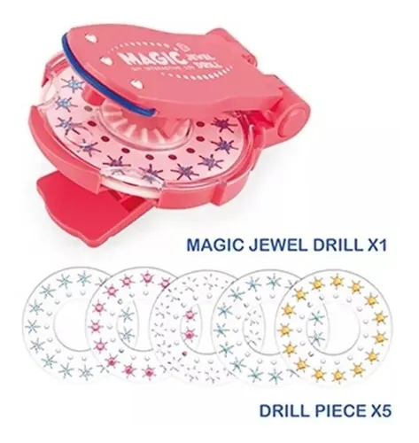 Kit para máquina encoladora de pelo con diamantes de imitación, accesorio para blogueros