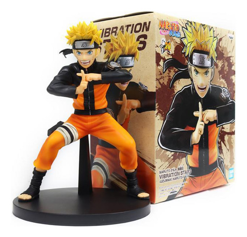 Boneco Naruto Shippuden - Uzumaki Naruto - Ref:21367/21368