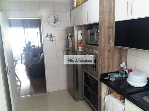 Apartamento Com 3 Dormitórios À Venda, 103 M² Por R$ 950.000,00 - Vila Guarani - São Paulo/sp - Ap3961
