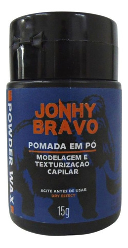 Pomada Em Pó Dellara Jonhy Bravo Powder Wax 15g