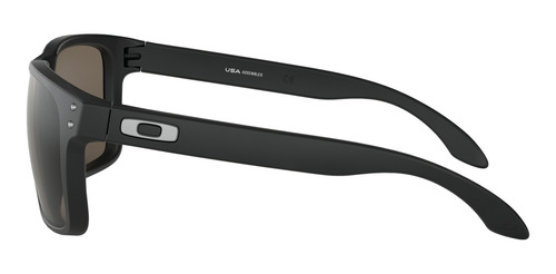 Imagen 3 de 4 de Anteojos de sol Oakley Holbrook XL Extra large con marco de o matter color matte black, lente warm grey de plutonite clásica, varilla matte black de o matter - OO9417