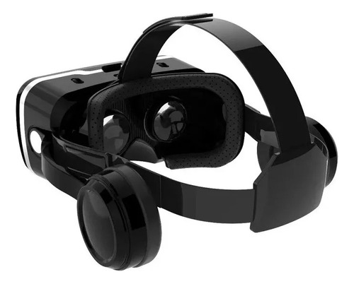 Óculos Vr Realidade Virtual 3d Com Fone De Ouvido E Controle